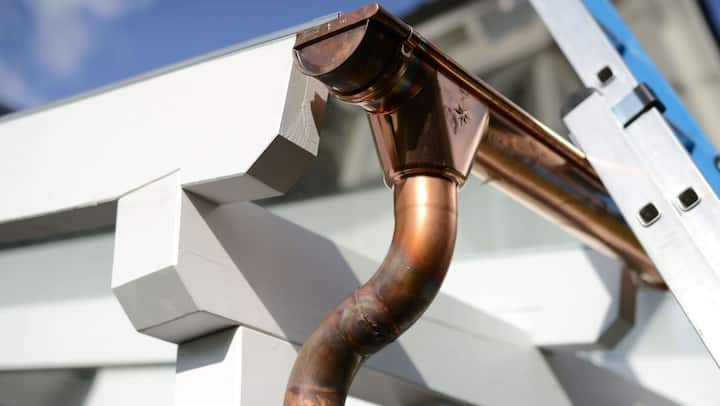 Make your property stand out with copper gutters. Contact for gutter installation in Chattanooga